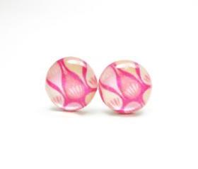 BETSY - Pink Stud Earrings