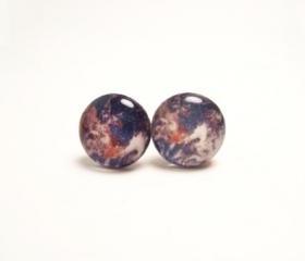 EARTH - Solar System Earrings